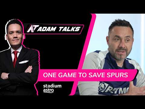 Roberto De Zerbi Sends Clear Message Before Tottenham's Biggest Game of the Season ? | Adam Talks thumbnail