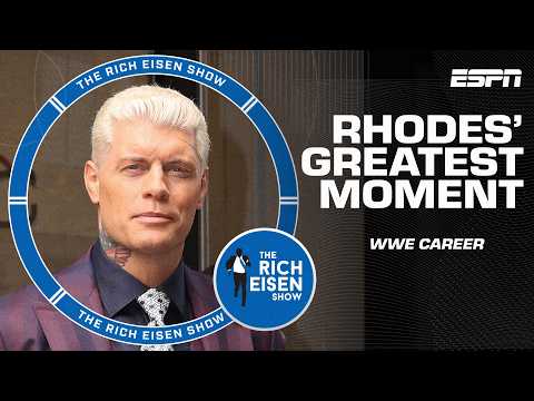 Cody Rhodes reveals the GREATEST MOMENT OF HIS WWE CAREER 😯 | The Rich Eisen Show thumbnail