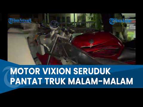 PEMOTOR TABRAK BELAKANG TRUK MALAM-MALAM DI SIDOREJO TUBA, Polisi Cek Adanya Pengaruh Miras thumbnail