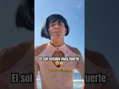 El sol estaba muy fuerte amiga ??? #humor #comedia thumbnail