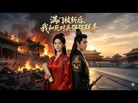 【高清全集】《满门被斩后，我和死对头强强联手》 #逆袭 #爱情 #甜宠 #反转 #江山 #热门短剧 #drama #爽剧 #AI短剧 thumbnail