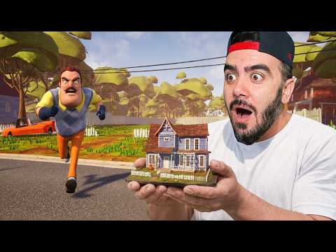 WILSON EVI MINIK EV YAPTI ÇOK KÜÇÜK OLDU - HELLO NEIGHBOR MODS thumbnail