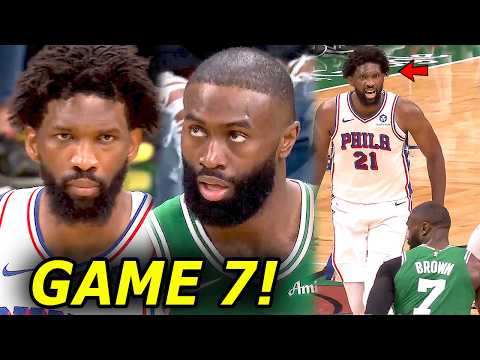 WILDEST GAME 7 parang finals ang vibes todo angas si Joel Embiid kay Brown, Crazy Ending! thumbnail