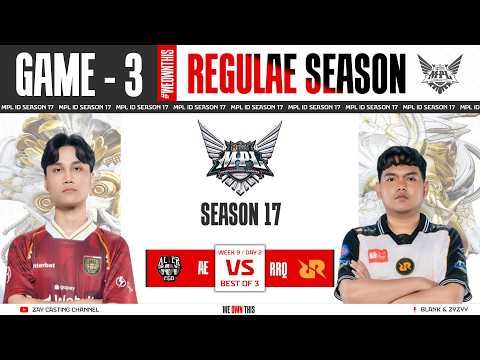 [Game - 3] ALTER EGO ESPORTS Vs RRQ HOSHI | MPL ID S17 thumbnail