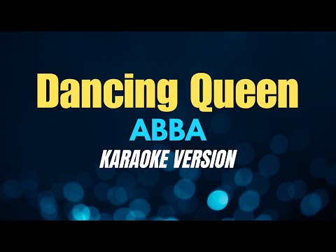 DANCING QUEEN - ABBA (KARAOKE VERSION) thumbnail