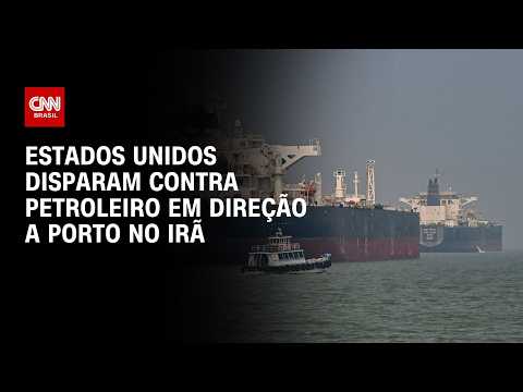 Guerra no Oriente Médio: EUA disparam contra petroleiro rumo a porto no Irã | CNN PRIME TIME thumbnail