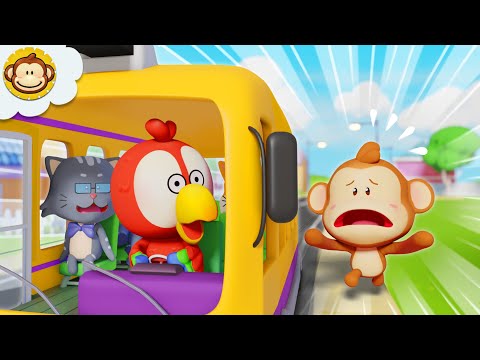 Kartun Anak | PANIK! Tata Ketinggalan Bis Gara-Gara Keasikan Main! 🚌💨🐒 Baba Lili Tata thumbnail