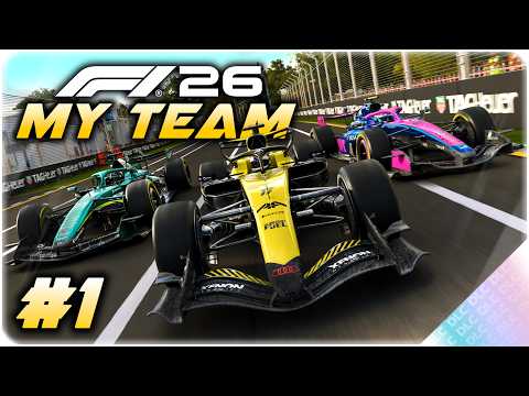 F1 26 MY TEAM CAREER Part 1: A New Audi Powered Journey Begins! thumbnail