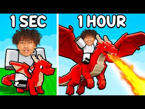 Roblox But EVERY Second My DRAGON Evolves.. thumbnail
