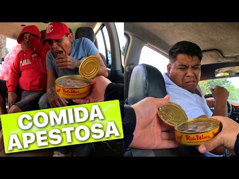 Comiendo la Comida mas Apestosa del Mundo dentro de Taxis (BROMA) thumbnail