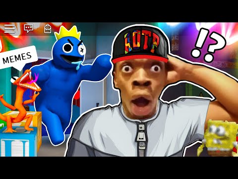 ROBLOX Rainbow Friends Funny Moments (MEMES) thumbnail