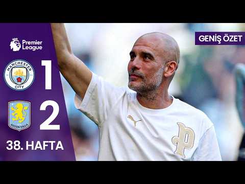 GENİŞ ÖZET | Manchester City (1-2) Aston Villa | 38. Hafta MAÇ ÖZETİ | Premier League - 2025/26 thumbnail