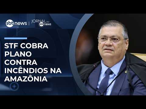 Flávio Dino cobra plano emergencial contra incêndios provocados pelo "El Niño" | #JornaldoSBTNews thumbnail