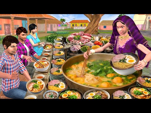 ठंड में गरमा गरम कोरियाई रेमन नूडल्स वाली Korean Ramen Noodles | Hindi Kahaniya thumbnail