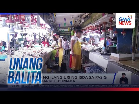 Presyo ng ilang uri ng isda sa Pasig Mega Market, bumaba | Unang Hirit thumbnail