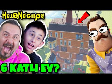 KAZIM USTANIN 6 KATLI GİZEMLİ EVİ! | EGEMEN KAAN İLE HELLO NEİGHBOR MODLU BÖLÜM thumbnail
