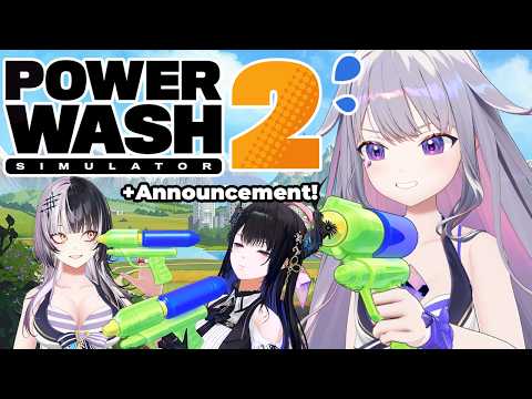 【PowerWash Simulator 2】GET CLEAN WITH ADVENT! + ANNOUNCEMENT! #holoadvent thumbnail