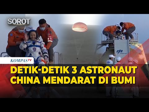 Detik-Detik 3 Astronaut China Kembali ke Bumi Setelah 7 Bulan di Luar Angkasa thumbnail