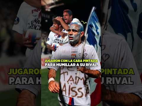 ? ¡Jugaron con las caras pintadas para humillar a su máximo rival! ? O. Lyon #futbol #curiosidades thumbnail