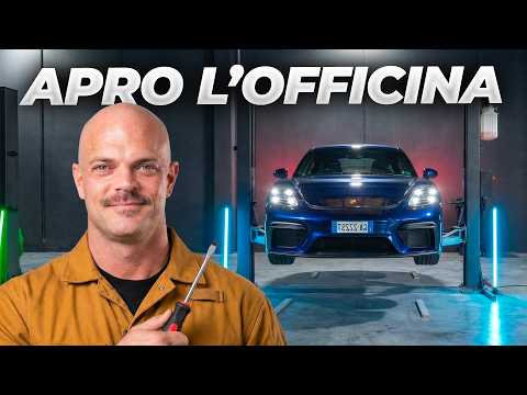 IL PRIMO LAVORO NELLA MIA OFFICINA -  Montiamo lo scarico sulla Porsche GT4 del vincitore thumbnail