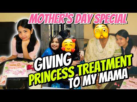 Aayat Arif II Giving (Princess treatment) to my mama MOTHERs Day Special II vlog thumbnail