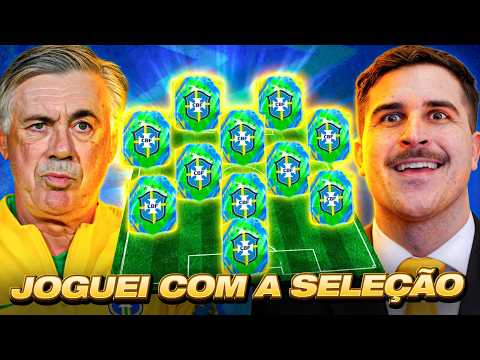 JOGUEI COM A CONVOCAÇÃO OFICIAL DA SELEÇÃO BRASILEIRA NA WL DO EA FC 26! thumbnail