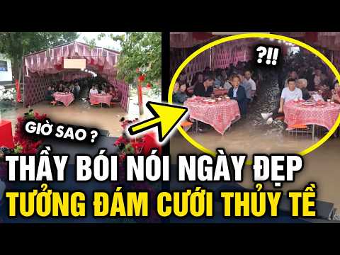 Đi coi THẦY BẢO NGÀY TỐT không ngờ NƯỚC NGẬP LÊNH LÁNG như đám cưới Thủy Tinh | Tin 3 Phút thumbnail