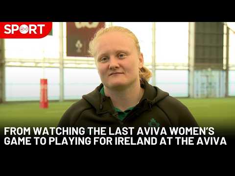 Aoife Wafer Ahead of A Huge Clash This Weekend With Scotland in The Aviva thumbnail
