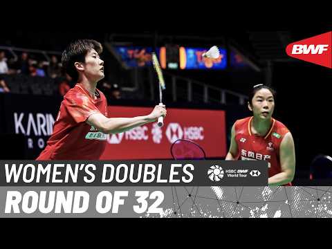 KFF Singapore Badminton Open 2026 | Yeung/Yeung (HKG) vs Jia/Zhang (CHN) [4] | R32 thumbnail