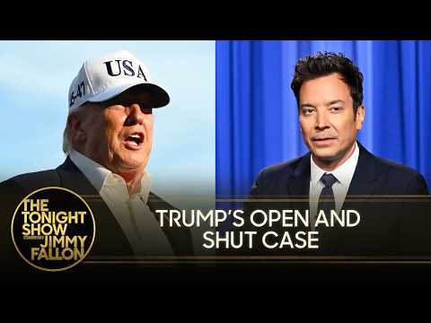 Trump Drops $10B IRS Lawsuit, Sets Up Fund Settlement to Pay Supporters | The Tonight Show thumbnail