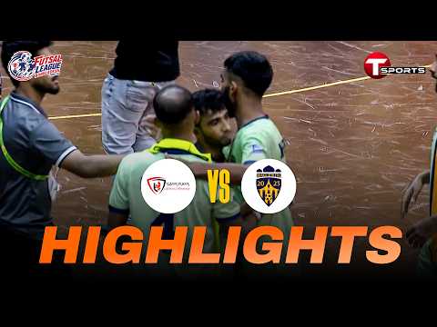 HIGHLIGHTS | Warrior vs Athletic | Men's Football | Futsal League Bangladesh 2025-26 thumbnail