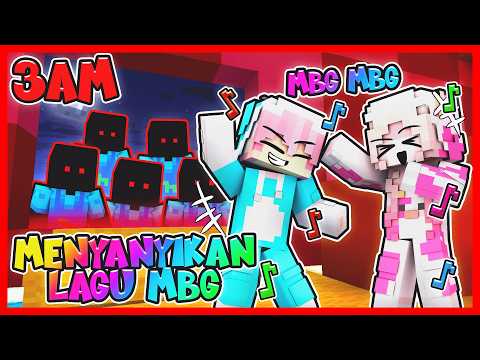 JANGAN PERNAH MENYANYIKAN LAGU MBG JAM 3 MALAM !! Feat @sapipurba  Minecraft thumbnail
