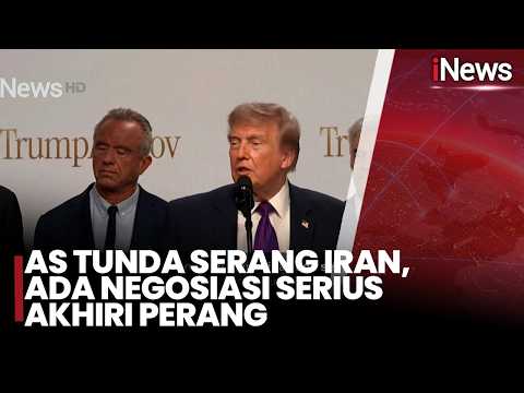AS Tunda Serang Iran, Ada Negosiasi Serius Akhiri Perang | iNews Siang 19/5 thumbnail