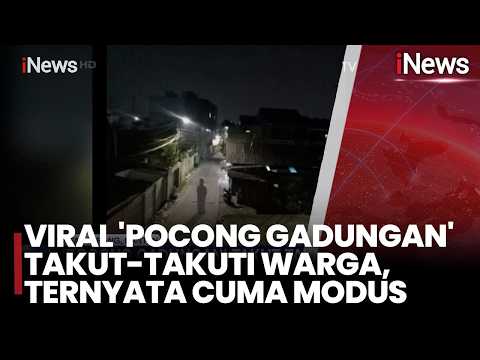 Viral 'Pocong Gadungan' Takut-takuti Warga, Ternyata Modus Kejahatan | iNews Siang 21/5 thumbnail