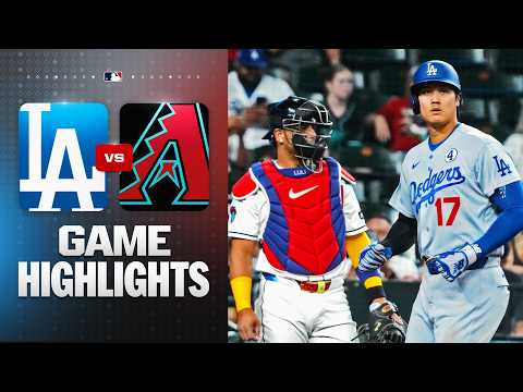 Dodgers vs. D-backs Game Highlights (6/2/26) | MLB Highlights thumbnail