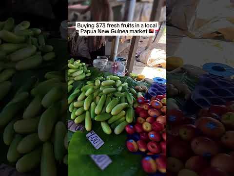 Buying $73 fruits in Papua New Guinea 🇵🇬 thumbnail