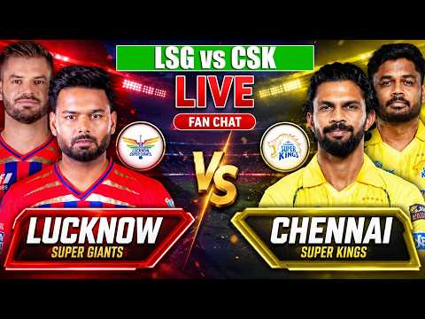 Live CSK vs LSG Match |Chennai Vs Lucknow Cricket | IPL Score CSK vs LSG live 1st innings last 3 Ov thumbnail