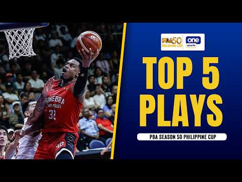 TOP 5 PLAYS | PBA SEASON 50 COMMISSIONER’S CUP | MAY 29, 2026 thumbnail