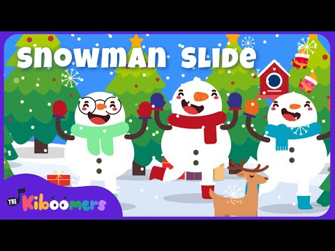 ⛄ Snowman Slide Dance Song | Winter Action Song for Kids | Brain Break | The Kiboomers thumbnail
