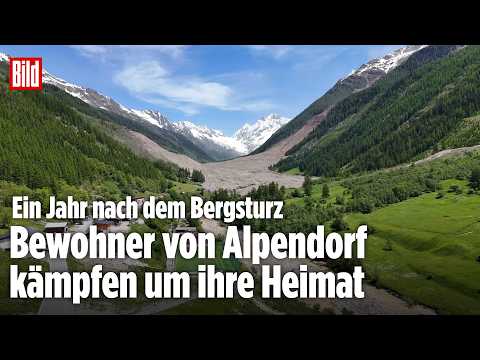 Der Moment, der alles zerstörte: BILD-Reporter ein Jahr nach dem Bergsturz zurück in Blatten thumbnail