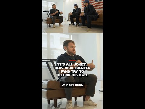 'It's just jokes': How Nick Fuentes fans try to defend his hate thumbnail