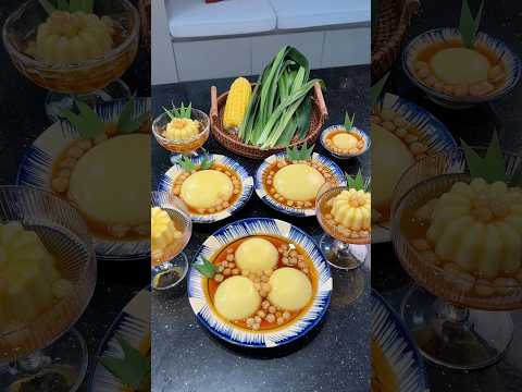 Làm nguyên mâm tàu hũ ngô trân châu mướt mắt núng nính thumbnail