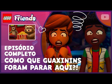 Invasão de Guaxinins na Casa da Árvore| T4 E9 | Episódio Completo | LEGO Friends: O Próximo Capítulo thumbnail