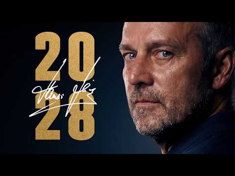 ? EXCLUSIVE LIVESTREAM: HANSI FLICK renews his CONTRACT with FC BARCELONA ??? thumbnail
