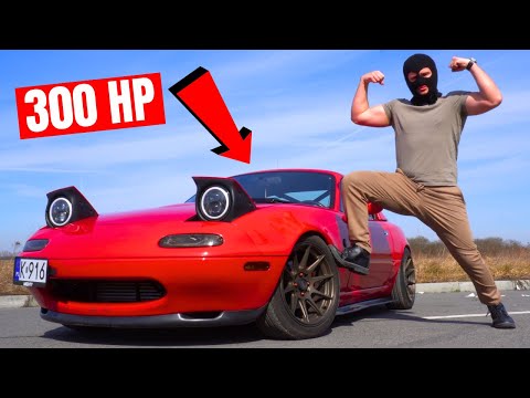 Building A 300HP Miata In 5 SECONDS thumbnail