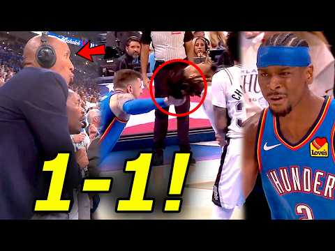 PHYSICAL GAME! Napa nga-nga ang LEGEND sa game na'to, sinabunutan si Castle dirty game ng OKC! thumbnail