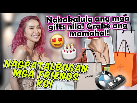 GRABE ANG YAYAMAN NG FRIENDS KO (PINAKAMAHAL NA MGA BDAY GIFTS) |  JELAI ANDRES thumbnail