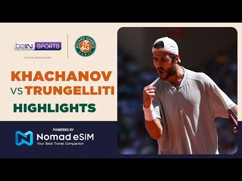 Karen Khachanov vs Marco Trungelliti | Roland-Garros 2026 | Match Highlights thumbnail