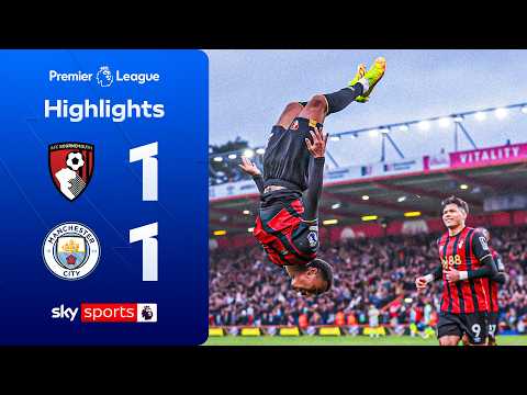 Man City draw gifts Arsenal PL title ? | Bournemouth 1-1 Man City | Premier League Highlights thumbnail