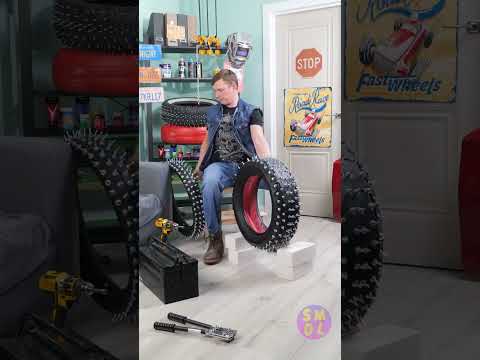 Epic Motorcycle Tire Spike Challenge! 🏍️ thumbnail